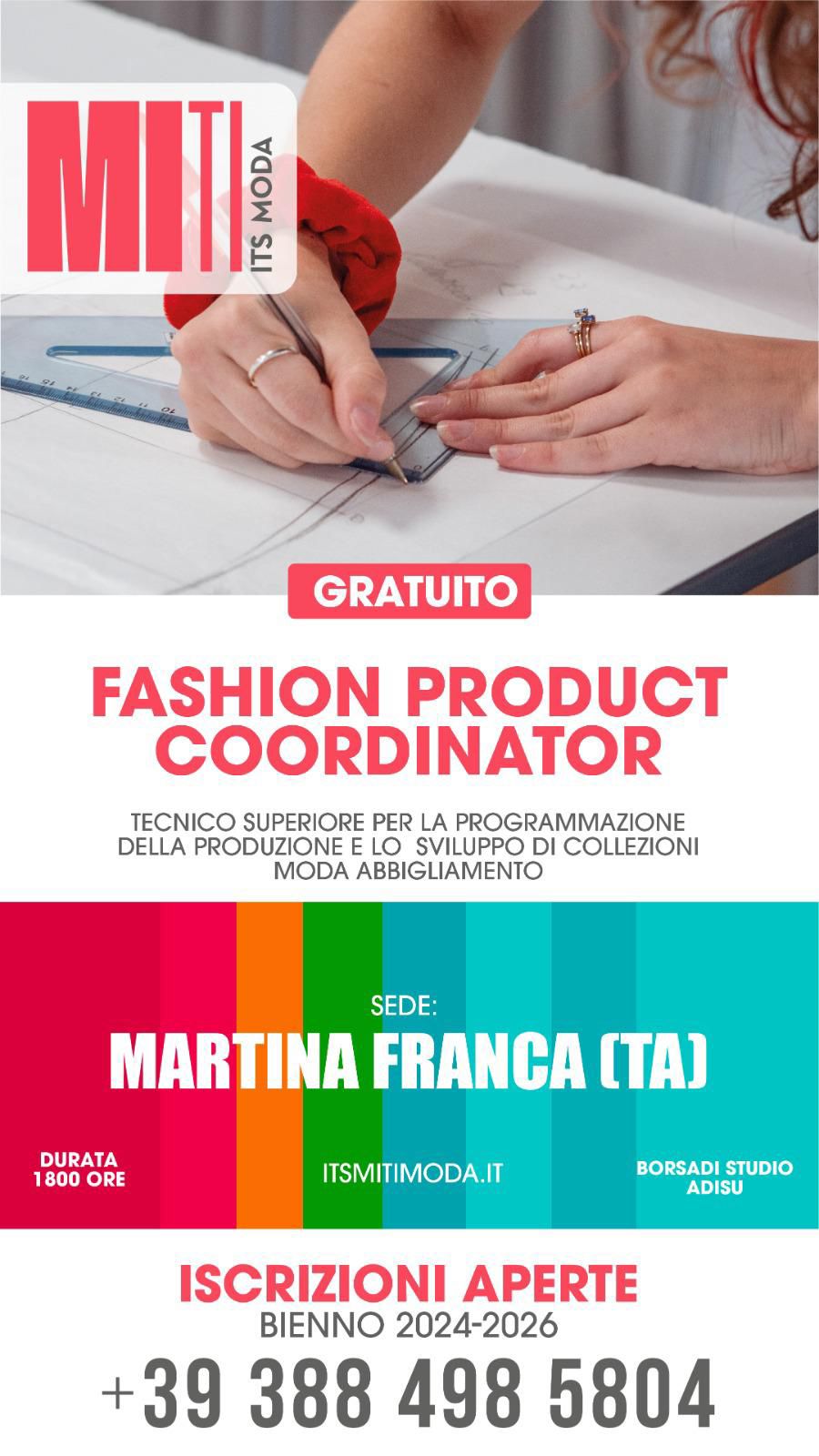 ITS Academy MITI Moda: al via le iscrizioni per il corso biennale “Fashion Product Coordinator”