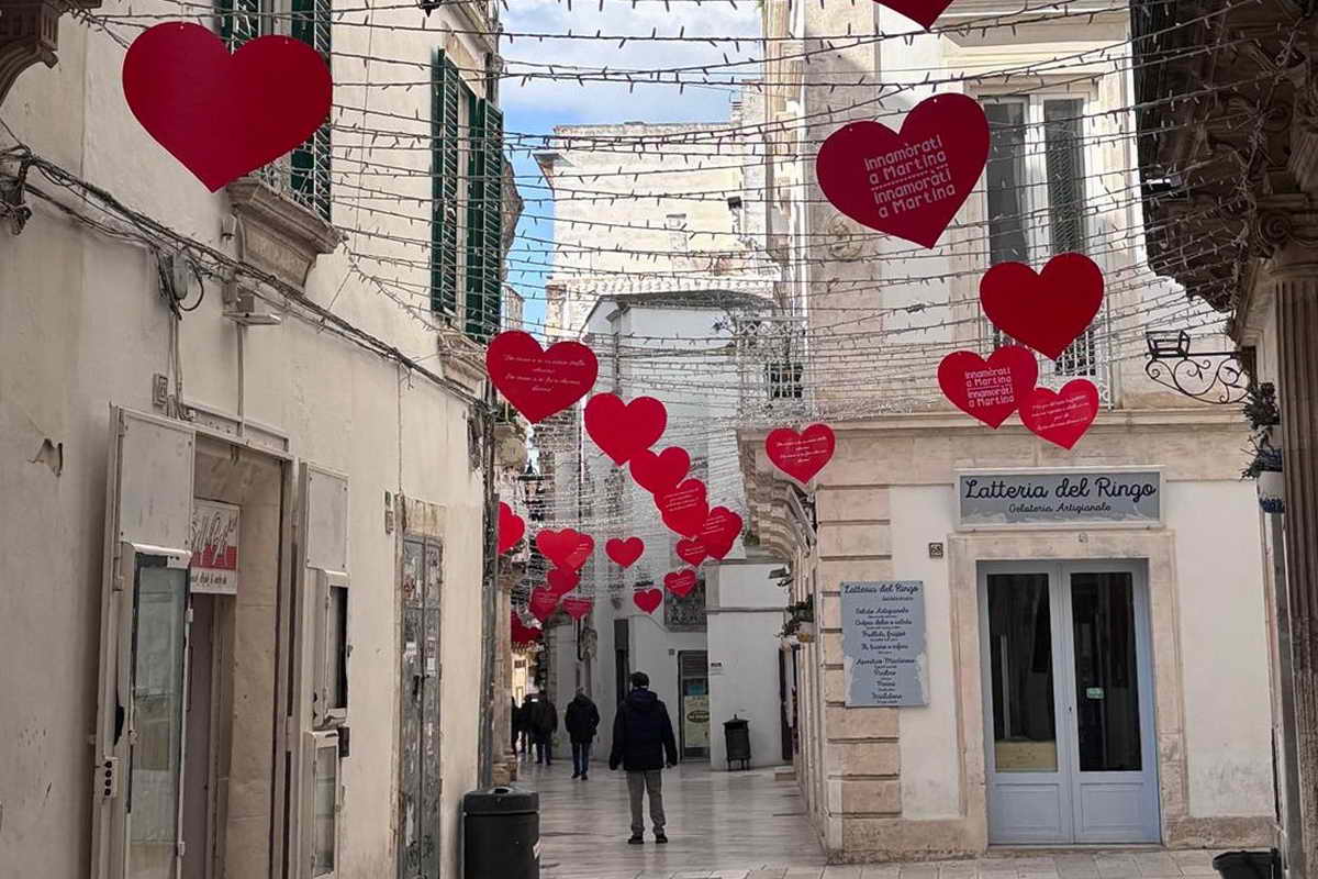 San Valentino. Le iniziative a Martina Franca