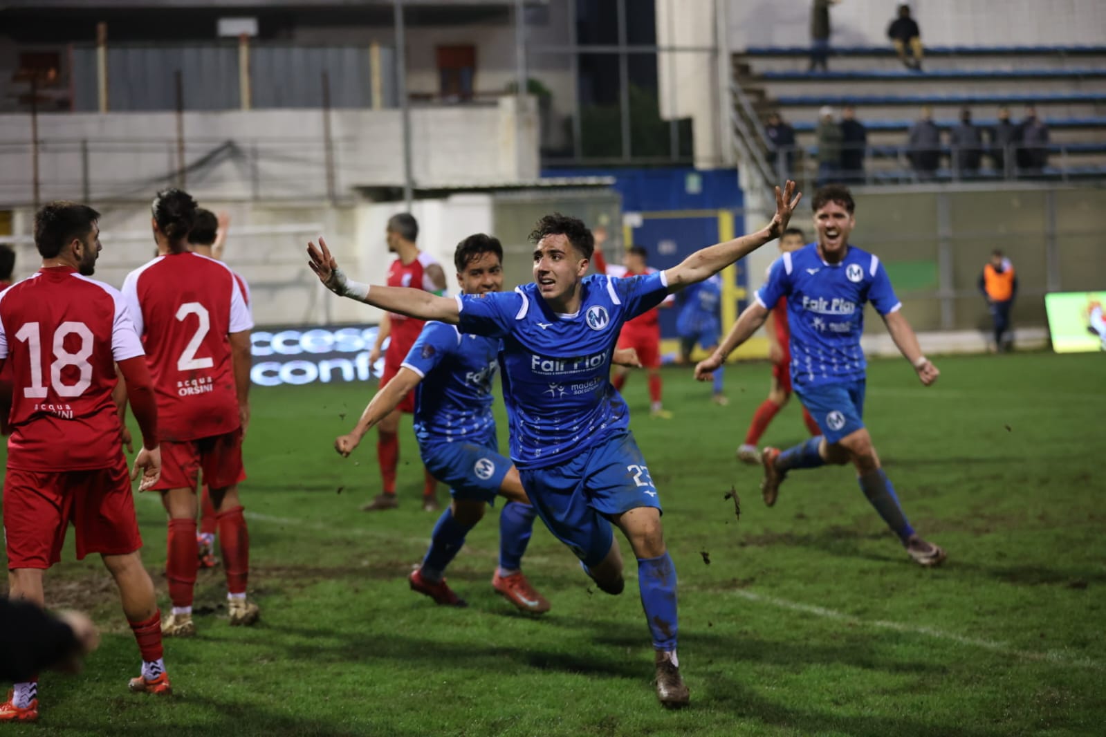 Il Martina batte il Fasano: Mastrovito decide il derby. Lacarbonara: “Facciamo calcio nel deserto”