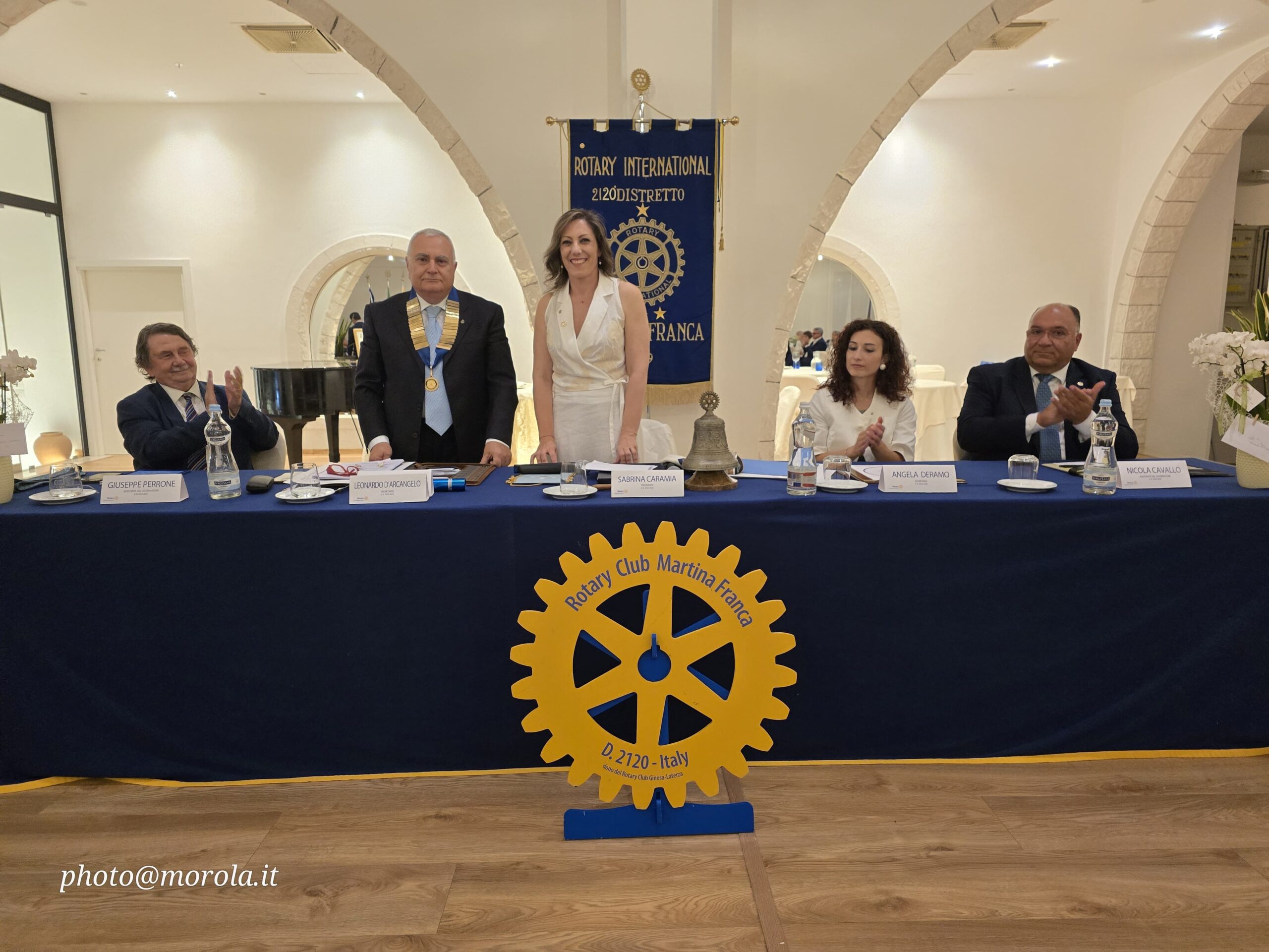 Rotary. Dino D’Arcangelo è il nuovo presidente del club di Martina Franca
