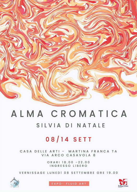 Alma Cromatica. L’arte fluida di Silvia di Natale in mostra