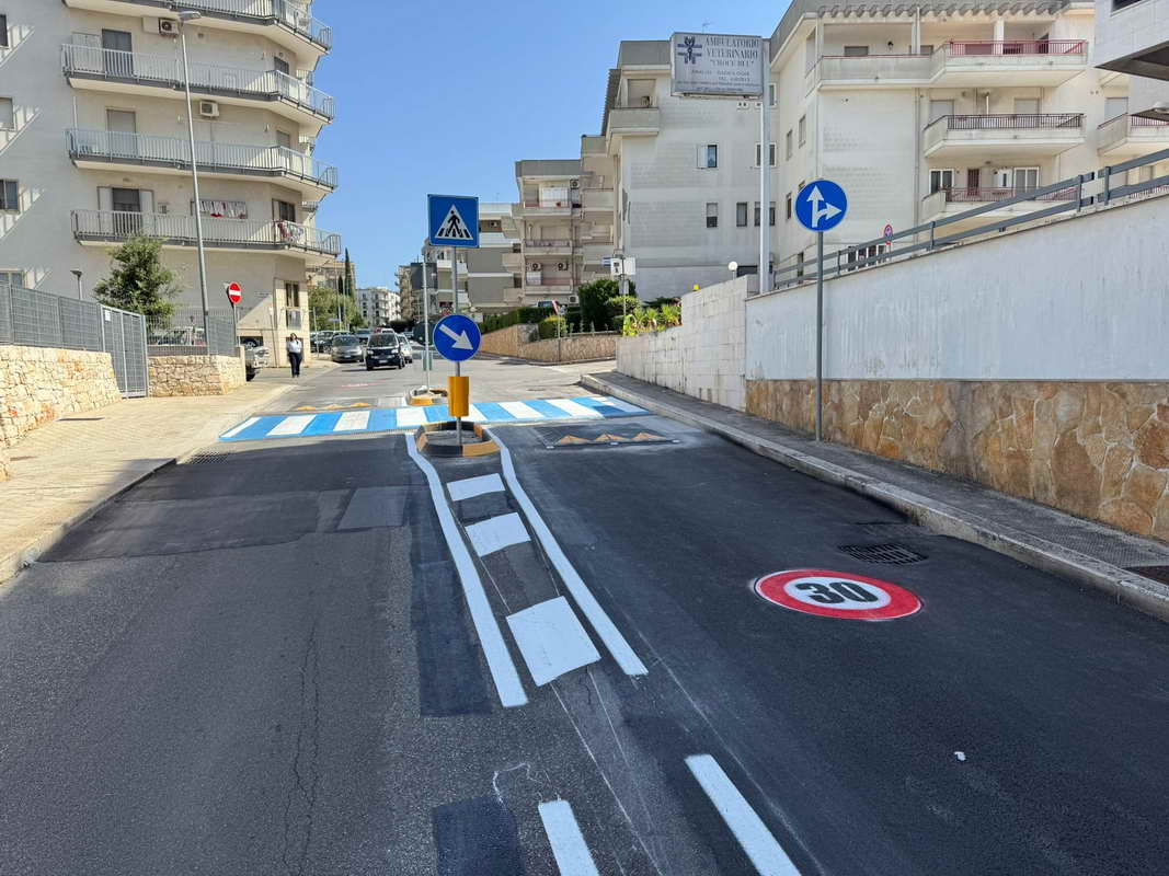 Sicurezza stradale, conclusi i lavori in altre zone della città