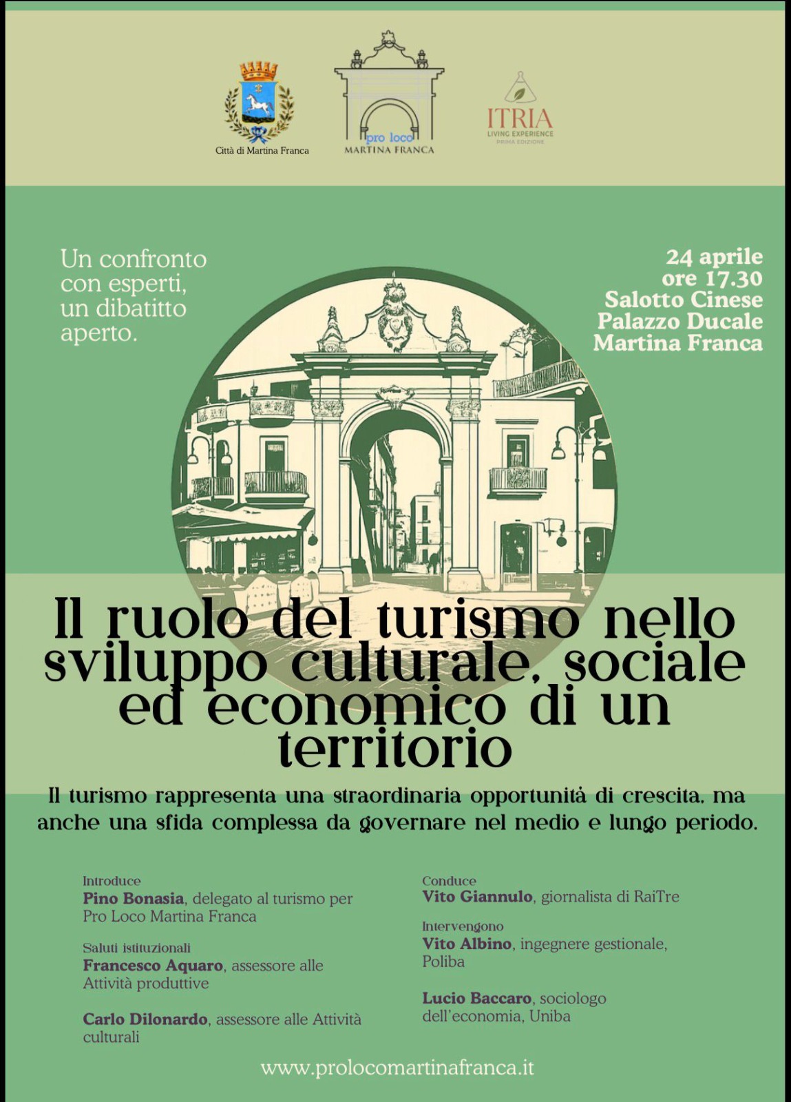 l turismo come leva di sviluppo: a Martina Franca un dibattito aperto con esperti e istituzioni
