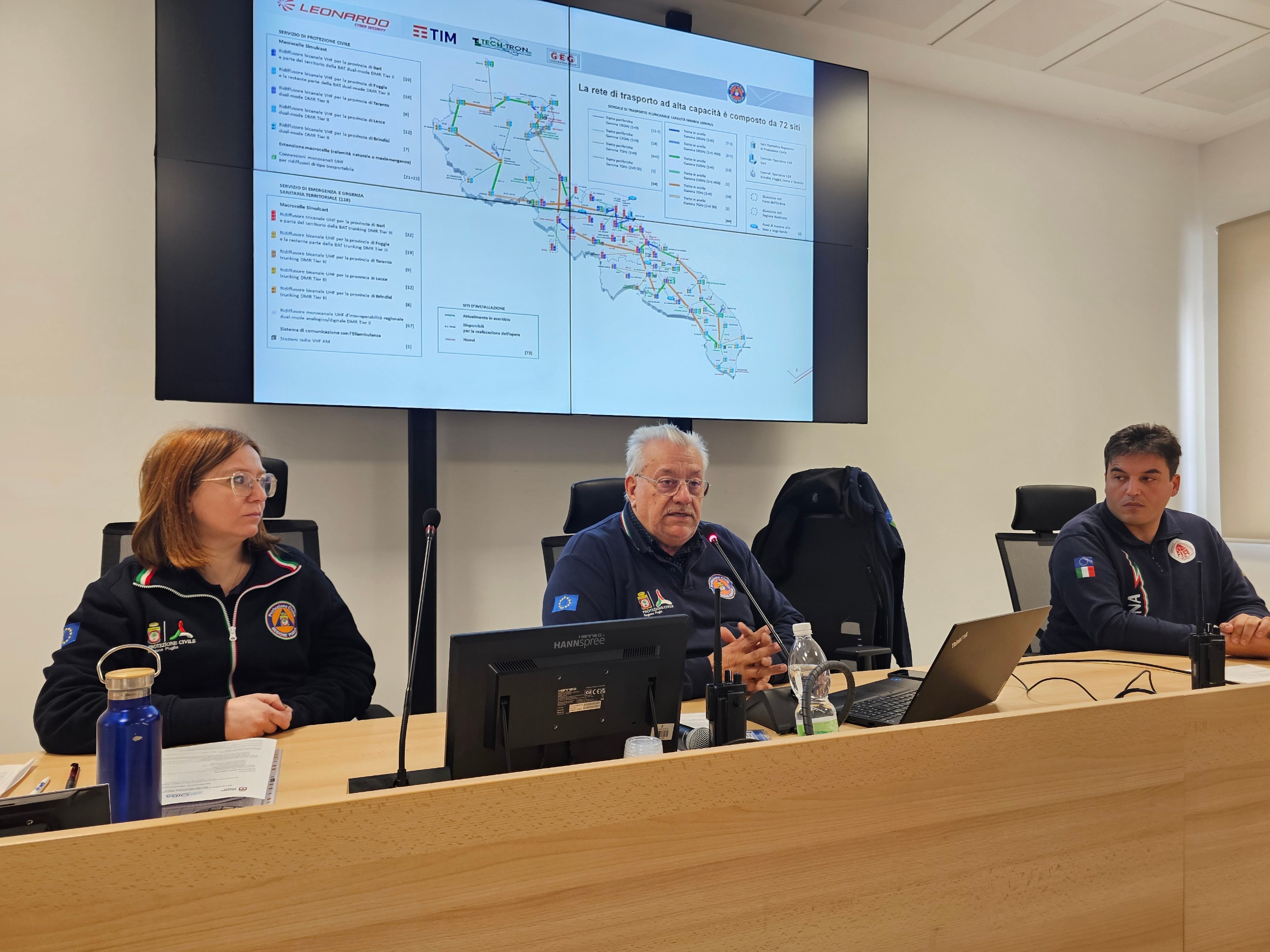 Protezione Civile Puglia, corso di radiocomunicazioni a Modugno: formata la rete radio regionale