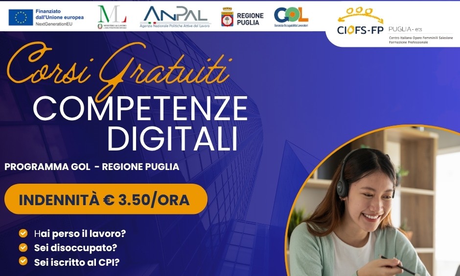 Al via un corso sulle competenze digitali